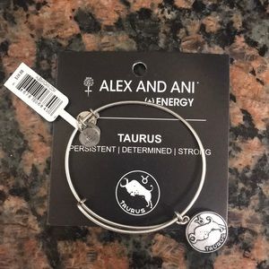 Alex and Ani Taurus Silver bracelet